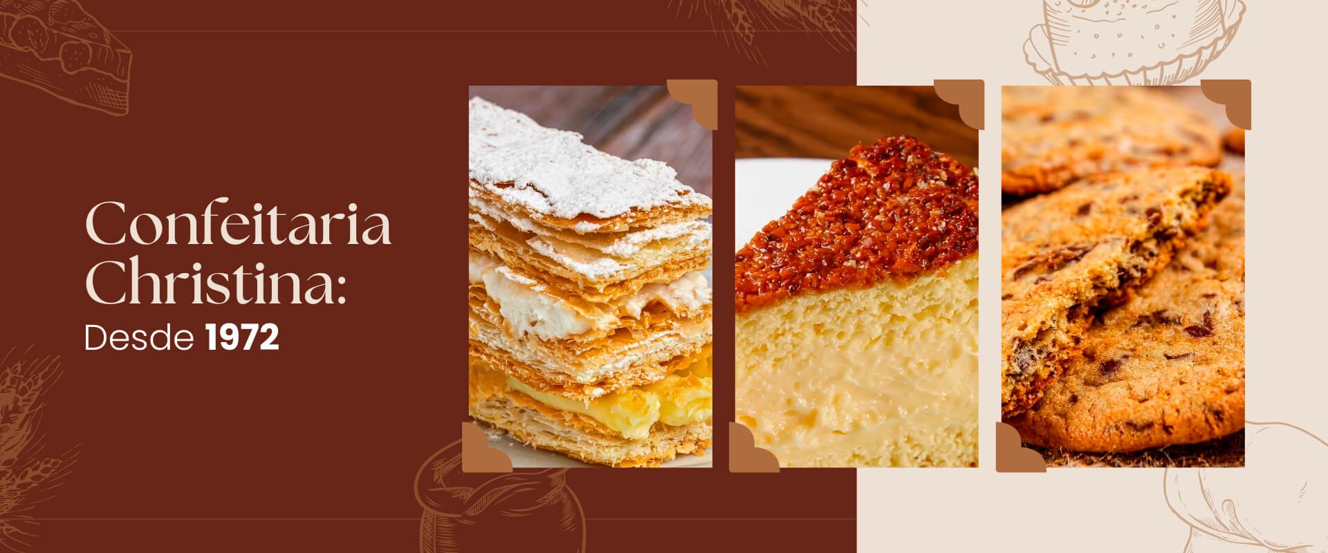 Confeitaria Christina desde 1972 no Campo Belo