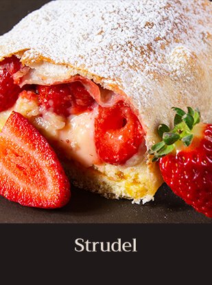 Apfelstrudel Austríaco Tradicional